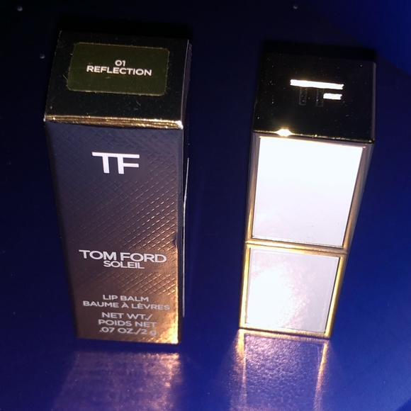 Authentic NIB NWT Tom Ford Soleil Lip Balm Lipstick 01 Reflection Limited Ed - Picture 2 of 7